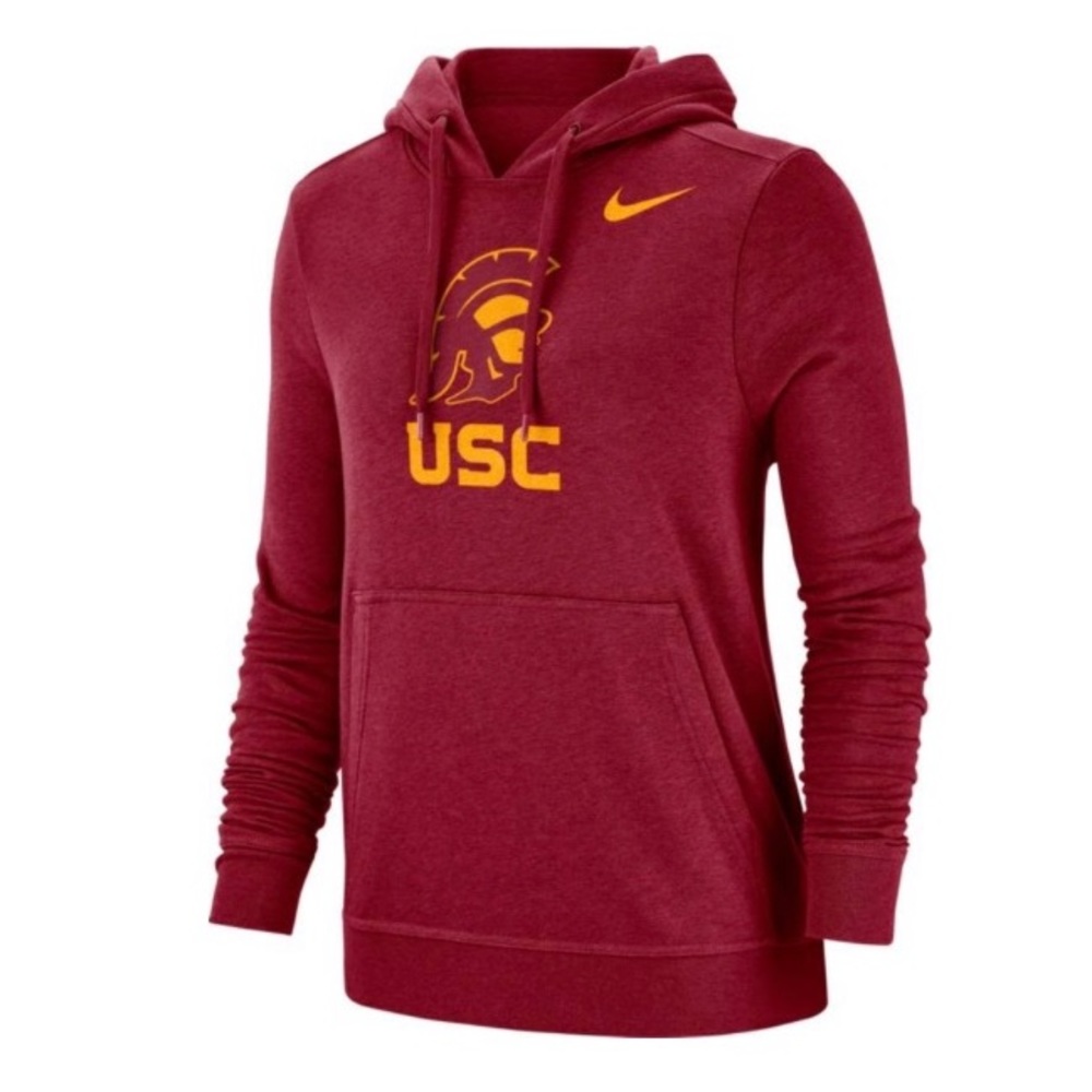 Nike Women's USC Trojans Fleece Pullover Hoodie